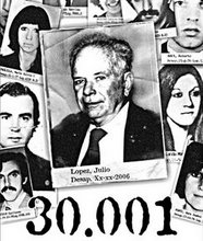 30.000 desaparecidos más Jorge Julio López