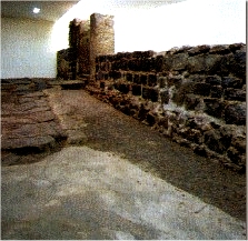 Calzada romana en Cartagena