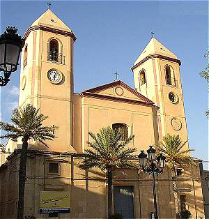 Iglesia parroquial de Ntra. Sra. de la Asunción (frag. Murciaregion.com)