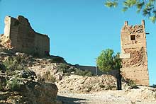 Ruinas del Castillo, Pliego (fuente: murciaregion.com)